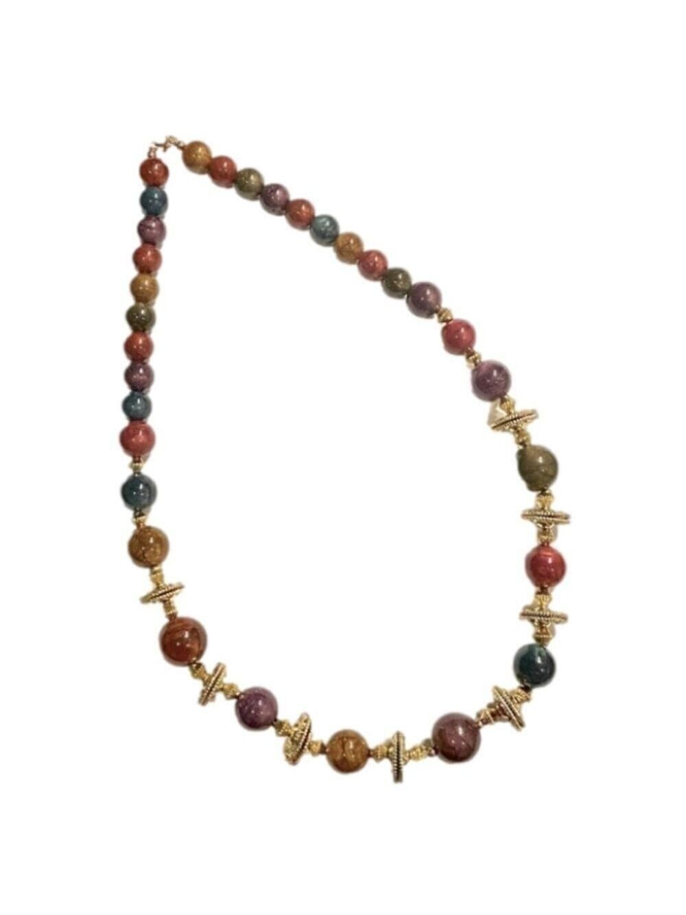 Chakra Beads Healing Necklace Large Excellent Condition